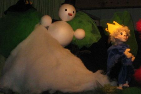 Figurentheater auf dem Holzwurm