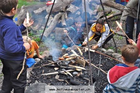 Bei den grossen Holzwürmern!